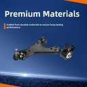 Front Lower Control Arm w/Ball Sway Bar Suspension Kit Compatible with Buick Enclave 08-17, for Chevy Traverse 09-17, for GMC Acadia 2007-2016/ Limited 2017, for Saturn Outlook 2007-2010