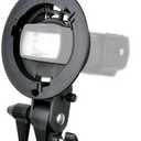 Godox S Type Bracket Bowens Mount Holder for Speedlite Flash Snoot Softbox Beauty Dish Reflector Umbrella
