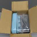 Ice Cube Tray with Lid and Bin, 60pcs Mini Ice Cubes, Ice Cubes Mold, with 2 Trays, Freezer Ice Bin, for Chilling Drinks Coffee, Ice Cube Trays for Freezer, Ice Trays for Freezer with Bin(Blue)