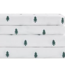 Twin Christmas Christmas Tree Sheet Set - Holiday Xmas Pattern Bedding Set - Deep Pockets - Snug Fit - 3 Piece - Wrinkle Free - Cooling Comfy Festive Winter Holiday Sheets for Women, Men, Kids & Teens