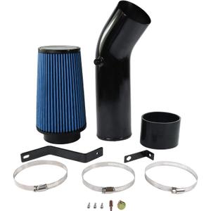 Oiled Cold Air Intake 7.3 Diesel Kit Air Intake Pipe With Oiled Filter Replacement For Ford F250 F350 F450 Super Duty 7.3L Power Stroke Diesel 1999.5-2003 (1999.5-2003 F250 F350 F450 7.3L Diesel)