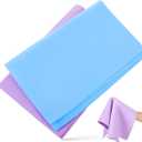 HEALLILY 2 Pcs Extra Large PVA Absorbent Towels for Car Drying, 26" X 17" Microfiber Cleaning Cloths, Soft and Durable Rags for Cars, Travel, and Home Use