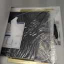 ROLOVE Vanity Mirror with Lights, 12.6"15" LED Makeup Mirror, Lighted Makeup Mirror with Lights, Smart Touch Control Dimmable 3 Modes Light, Lighted Up Mirror for Makeup Desk, Gold