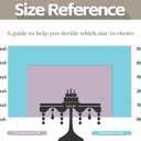 ZTHMOE Fabric 72x43inch Happy Mother's Day Photography Backdrop Gifts for Women Gold Balloons Pink Flowers Background Thanks Party Decoration Photo Banner Booth