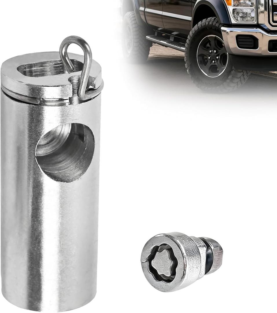 Spare Tire Lock BC3Z-1A380-A Compatible with 2011-2016 Ford F-250 F-350 F-450 F-550 Super Duty Anti-Theft Spare Tire Carrier Lock Assembly Replaces BC3Z1A380A 6C3Z-1A380-A