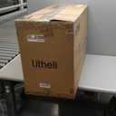 Litheli Cordless Snow Shovel 2x20V, 14-Inch Brushless Electric Power Shovel for Snow Removal, Includes 4.0 Ah Battery, Easy to Use Snow Blower for Driveways, Sidewalks, Decks & Patios