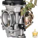 PUCKY CV40 Carburetor Replacement for Harley Davidson Road King Twin Cam 1200 XLH1200 Sportster 883 XL883 1998-2016 / Softail 1988-2017 / Dyna FXR FXD 1988-2016 / Touring 1988-2016 27490-04