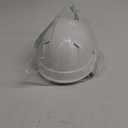 Pyramex Ridgeline Cap Style Hard Hat, Vented, 4-Point Ratchet Suspension, White