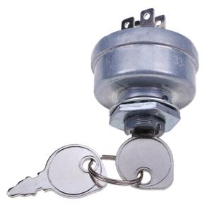 Ignition Switch AM102551 504-01312 5 Spade 3 Position Compatible with Toro SureFit Stens Oregon John Deere Exmark MTD