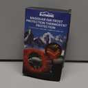 Heated Steering Wheel Cover Universal 12V Steering Wheel Warmer 14.5-15.5 Inch Heated Auto Steering Wheel Protector Cover for Cars Trucks Vans (Black)