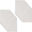 YESSART 6’’ x 9’’ Vertical Clear Plastic Envelopes Receipt Stickers File Storage 20 Pack Hook Loop Closure