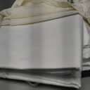 Bare Home 100% Organic Cotton Queen Sheet Set - 400 Thread Count - Smooth Sateen Weave - Breathable & Cooling - Hotel Luxury Set - Deep Pocket Bed Sheets (Queen, White)