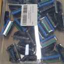 36 Blades Replacement Parts for GL-Fusion 5 Style Razors (Blue-Green), Wet Razors Men's Blades Value Packs