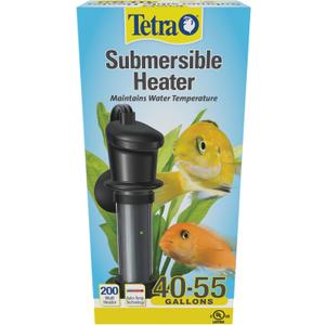 Tetra Submersible Heater With Electronic Thermostat, 200-Watt (40-55 Gallon)