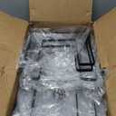 MUDEELA 10-Tier Pots and Pans Organizer under Cabinet, 23.62" Height Heavy Duty Pot and Pan Organizer Kitchen Cabinet Organization and Storage, Adjustable Pot Rack for Frying Pan, Cast Iron Skillet