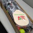 Pickleball Net for Driveway, Portable Pickleball Net System with Regualtion Size 22FT Pickle Ball Net, Outdoor Pickleballs, Carry Bag, Weather Resistant Metal Frame