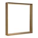 Canvas Floater Frame for 24x32 Oil Paintings, DIY Metal Square Floating Frame with 1.5 Inch Deep for Art Prints Artwork Landscape Portrait Living Room Wall Decor (Bronze)