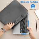 OMOTON 2.4G Wireless Keyboard, Ultra-Slim Compact Mini Keyboard with Type-C & USB-A Receiver, Compatible with Desktop Laptop Tablet PC Smart TV and Windows 11/10/8/7 - Grey
