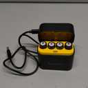 Keeppower 4 Li-ion AA Batteries with Charger, 1.5V 3600mWh Double A Lithium Rechargeable Batteries with USB-C Fast Charging Storage Box