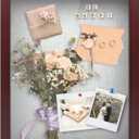 12"x16" Solid Wood Mahogany Display Shadow Box Frame - Solid Wood Memory Box for Keepsakes (Picture Box, Military, Wedding, Graduation, and Flower Shadow Box)