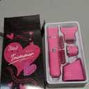 Bikini Trimmer for Women - Waterproof Wet & Dry Electric Foil Shaver for Private Area, Rechargeable Dock, Painless Smooth Shaving & Trimming of The Body, Face, Underarm, Legs, Tiktok Trend Items