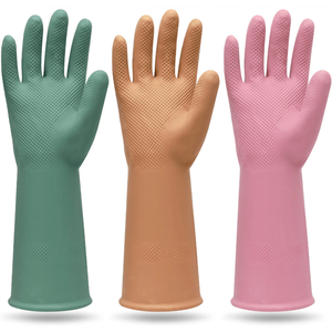 Mamison, 3 Pack Reusable Cleaning Gloves, Size M