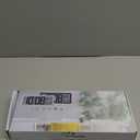 WallarGe 14.5'' Large Digital Wall Clock Battery Operated with Jumbo Numbers, Temperature and Date - Easy to Read and Set, Auto DST