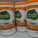 Seventh Generation Disinfecting Multi-Surface Wipes, Lemongrass Citrus, 70 Count, Pack of 3