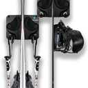 Gravity Grabber Wall Mount For Skis And Snowboards, Fits All Types, Protects Rocker And Tips, 4 Pack, Black