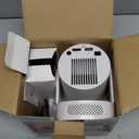 Mini Portable Projector with Wifi6 and Bluetooth, 4K Projector Support 5w Sound Base Speaker, 160 ANSI, Android 11, Auto Vertical Keystone 210Rotatable Projector for Home Bedroom Outdoor HY300 ULTRA