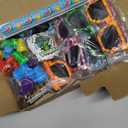 LiYiQ 122 Pcs Video Game Party Favors With Video Game Sunglasses Slap Bracelets Notebook Stamps Stickers and Gift Bag for Video Game Gamer Birthday Party Supplies