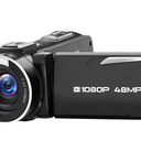 Campark AC25 1080P 30FPS Video Camera 48MP Photo 3" 270° Screen Digital Camcorder for Kids Teens Students