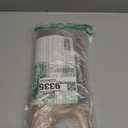 AC 110V Heated Floor Mat for Foot, Wood Stripe Carbon Crystal Heating Pad, Electric Heated Foot Warmers for Office, Home Brown