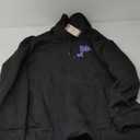 COZYEASE Men's Y2K Graphic Hoodie Drawstring Vintage Sweatshirt Long Sleeve Letter Streetwear with Pocket (4X-Large, Black)