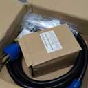 30 Amp Generator Cord and Power Inlet Box, 15FT Generator Cords 30 Amp,125V/250V Generator Power Cord NEMA L14-30P to L14-30R,Twist Lock Connector