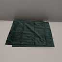 MIULEE Pack of 2 Velvet Soft Solid Decorative Square Throw Pillow Covers Christmas Cushion Case Home Decor for Sofa Bedroom Car 16x16 Inch Army Green