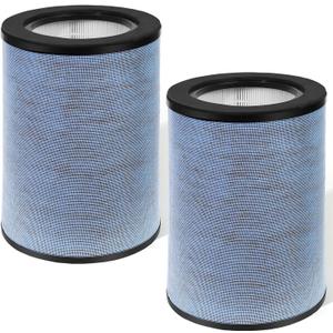 FLT9400 Filter K- K 360True HEPA Replacement Filter Compatible with GermGuardian AC9400W,AC9600W,FLT9400 Purifiers Filter,3-in-1 Ture H13 HEPA Filter and Activated Carbon Filter