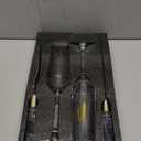 Boao 4 Pieces Wedding Toasting Flutes and Cake Server Set Wedding Reception Supplies Champagne Glasses Cake Knife Pie Server (Gold,Classic)