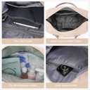 HYC00 Travel Duffel Bag,Carry-on Overnight Weekender Bags for Women,Sports Tote Gym Bag with Wet Pocket