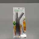 Stainless Steel Straws. Reusable 7ct.