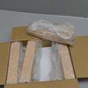 PYD Life 4 Pack Sublimation LED Acrylic Photo Frames Night Lights Blanks 6" x 8" with Warm Color Light,with Wood Stand for Heat Press Machine Printing