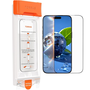 TORRAS OrigArmor for iPhone 17 Pro Max Screen Protector [100% Anti Reflection][3D Full Coverage Fit] MilitaryGrade Shatterproof 9H+ Tempered Glass AntiScratch Screen Protector 17 ProMax 6.9" 1Pack