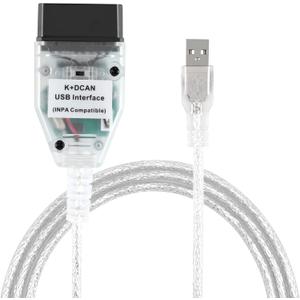 LZLRUN K+CAN K+DCAN Car Diagnostic Tool Cable OBD USB Interface with Switch for BMW with FT232RL NCS Coding Winkfp Tool32 Programing