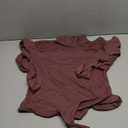 Avidlove Women's Long Sleeve Bodysuits Thong Turtle Neck Body Suit Mesh Going Out Leotard Tops One Piece (Large, Purple Red)