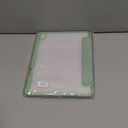 Case for iPad Air 11 Inch M4/M3/M2 2026/2025/2024, iPad Air 5th/4th Generation 10.9 Inch 2022/2020 with Pencil Holder, Auto Sleep/Wake, Shockproof Cover with Clear Back Shell (Light Green)
