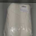 Square Ottoman Cover,Soft Stretch Jacquard Slipcover with Dual Waterproof Layers,Washable Furniture Protector for Pets,Large,Beige (L Length&Width:35-44",Height:14-20")