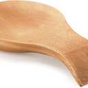Patelai Acacia Wood Spoon Rest for Stove Top Bamboo Holder for Spatula Rest for Kitchen, Counter Spoon Holder for Countertop, Modern and Rustic for Farmhouse as Dining Table Decoration(Wood Color)