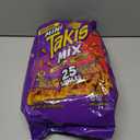 Takis Mini 25PK Bite Size Variety Pack, Assorted Flavored Mixed Rolled Tortilla Chips  (15) Fuego Mini (10) Nitro Mini