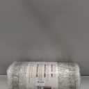 Pauwer Anti Fatigue Kitchen Floor Mats Set of 3, PVC Foam Padded Kitchen Rugs, Non Slip Cushioned Comfort Standing Mat, Waterproof Sink Rug for Small Kitchen Area, Laundry Room, Light Grey (17.3''x28''+17.3''x36''+17.3''x48'')