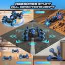 Bubbacare Gesture Sensing RC Stunt Car Toys for 6-12, Gesture RC Car with Spray Light Music, 360 Rotation Drift for 6 7 8 9 10 11 12 Years Old Kids Boys Birthday